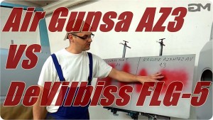 Air Gunsa Az3 vs DeVilbiss FLG 5 Opinia